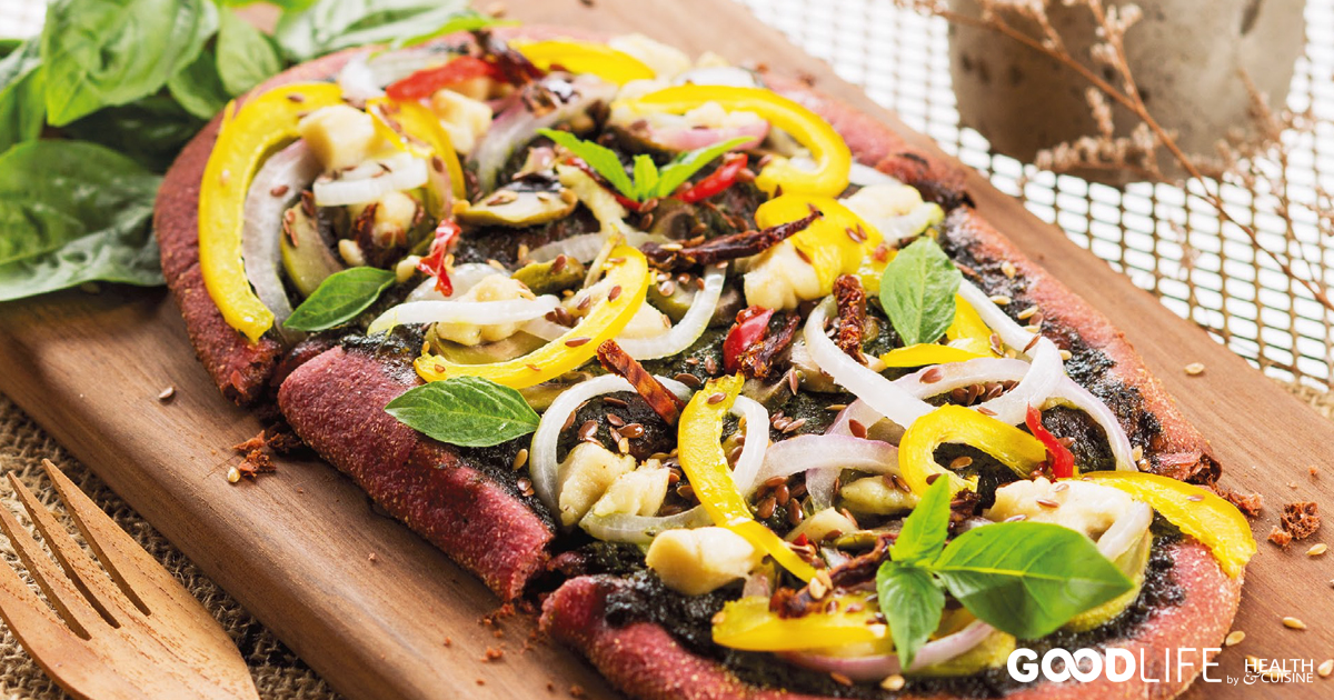 Pesto Vegan Pizza