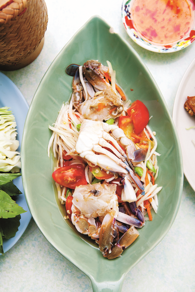 ส้มตำปูม้าบางขุนนนท์