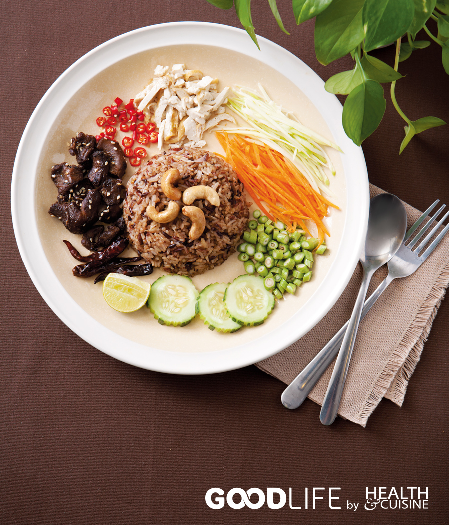 ข้าวคลุกกะปิเจ